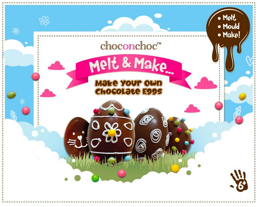 Choc On Choc Make Your Own Easter Eggs - 300g
