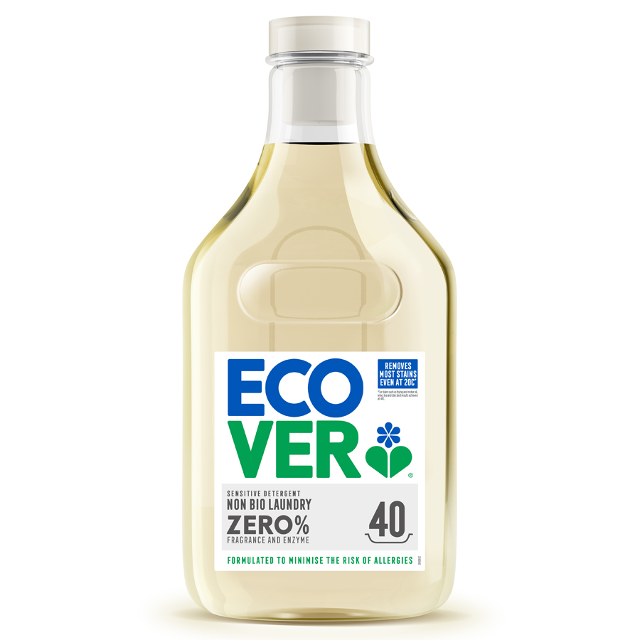 Image of Ecover Zero Sensitive Non-Bio Laundry Liquid - 1.43L - 40 Washes