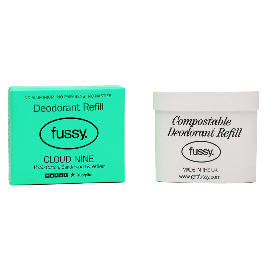 Fussy Natural Deodorant Refill - Cloud Nine - 40g