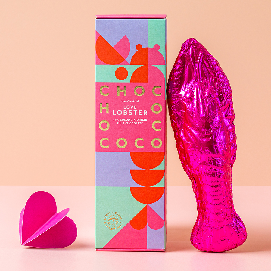Chococo 47% Colombia Milk Chocolate Lobster