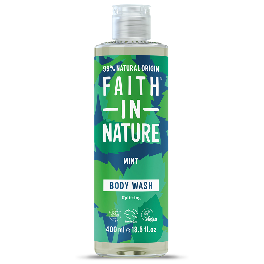 Faith in Nature Mint Body Wash - 400ml