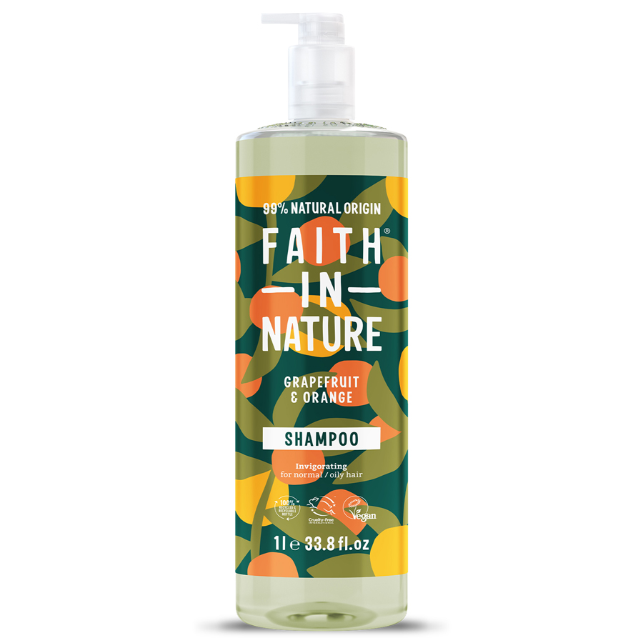Faith in Nature Grapefruit & Orange Shampoo - 1L