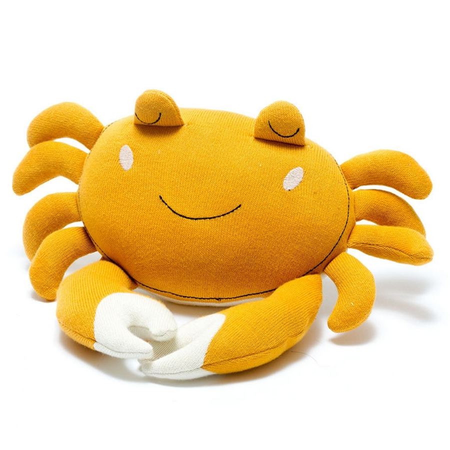Organic Cotton Charlie the Crab Toy