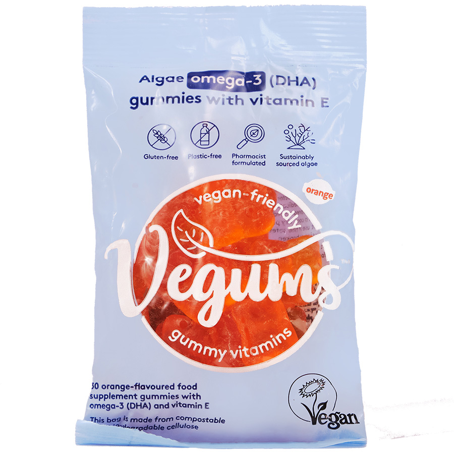 Vegums Vegan Omega 3 Gummies Bag - 30 gummies