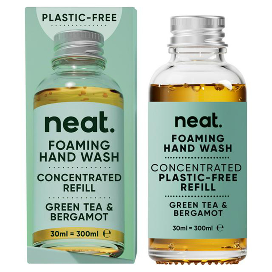 neat. Foaming Handwash Refill - Green Tea & Bergamot - 30ml