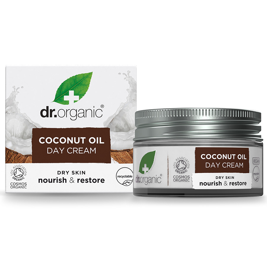 Dr Organic Virgin Coconut Oil Day Cream - 50ml