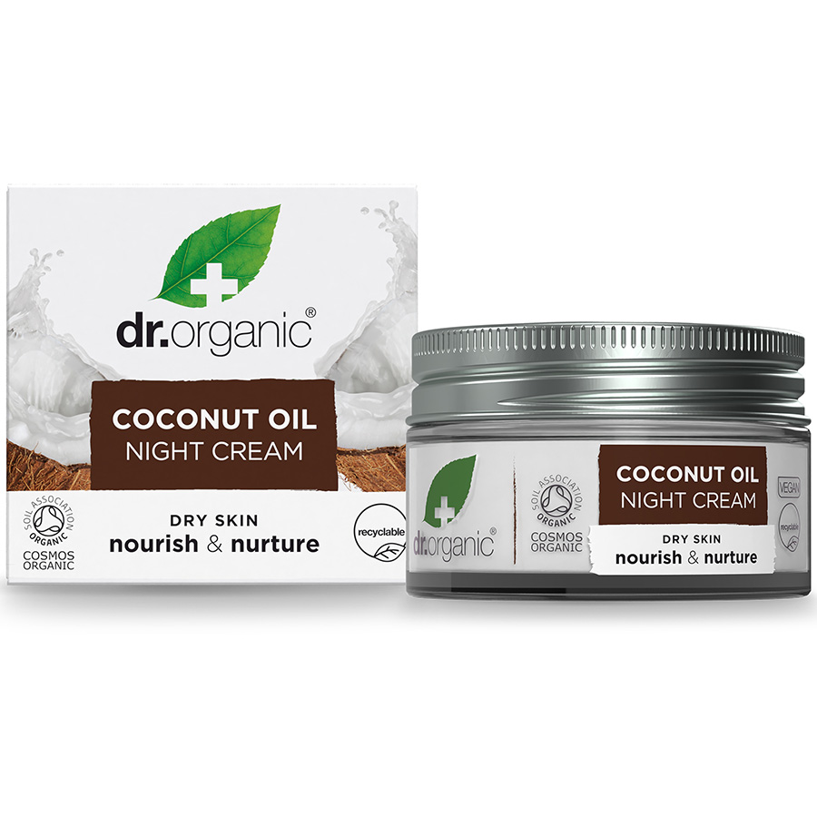 Dr Organic Virgin Coconut Oil Night Cream - 50ml