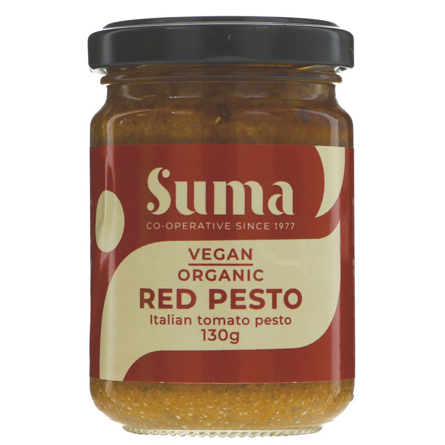 Suma Organic Red Sundried Tomato Pesto - 130g