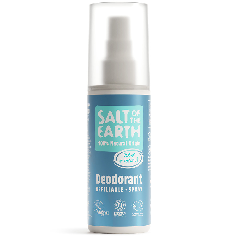 Salt of the Earth Natural Deodorant Spray - Ocean & Coconut - 100ml