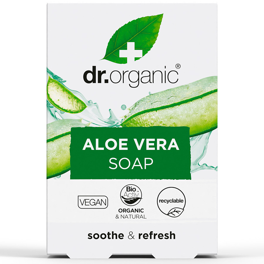Dr Organic Aloe Vera Soap - 100g