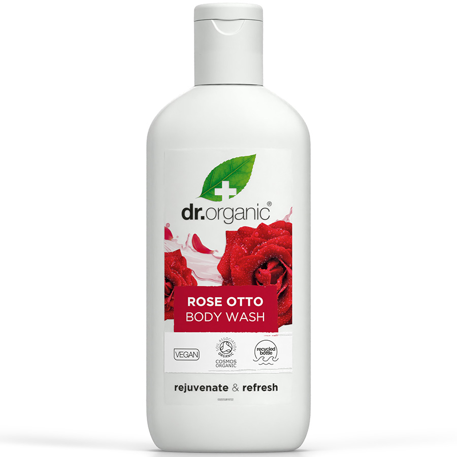 Dr Organic Rose Otto Body Wash - 250ml
