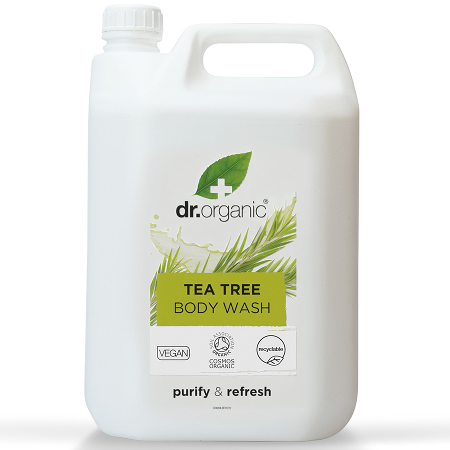 Dr Organic Tea Tree Body Wash - 5L