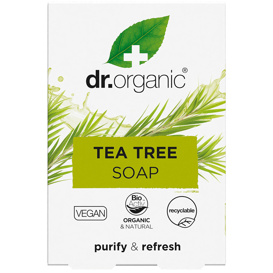 Dr Organic Tea Tree Soap - 100g