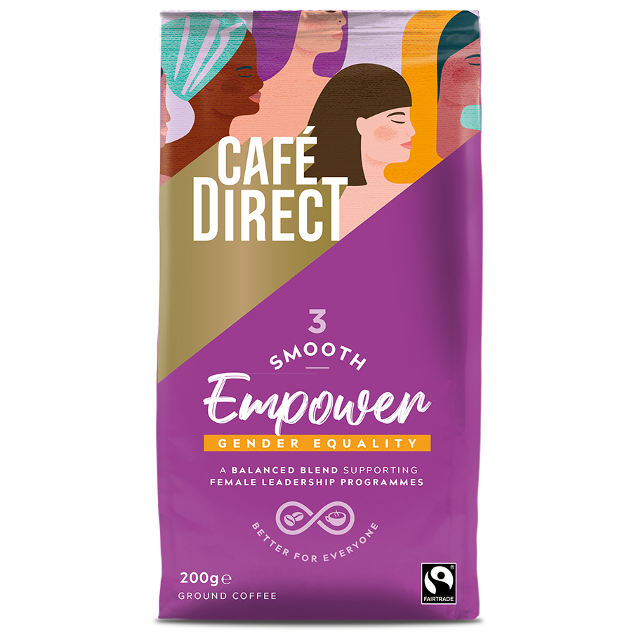 Cafedirect Fairtrade Empower Smooth Roast Ground Coffee - 200g