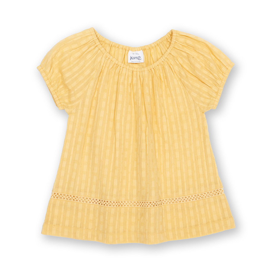 Kite Together Sand Blouse