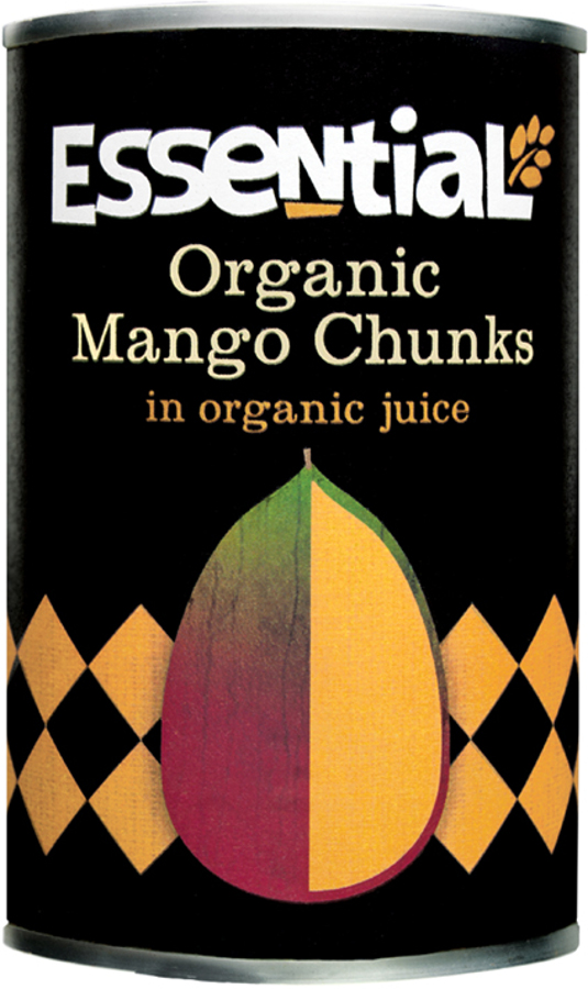 Essential Trading Organic Mango Chunks In Juice - 400g