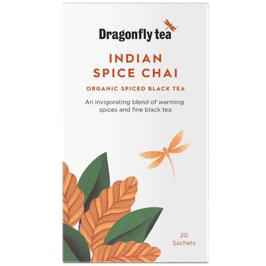 Dragonfly Organic Traditional Indian Chai - 20 Bags