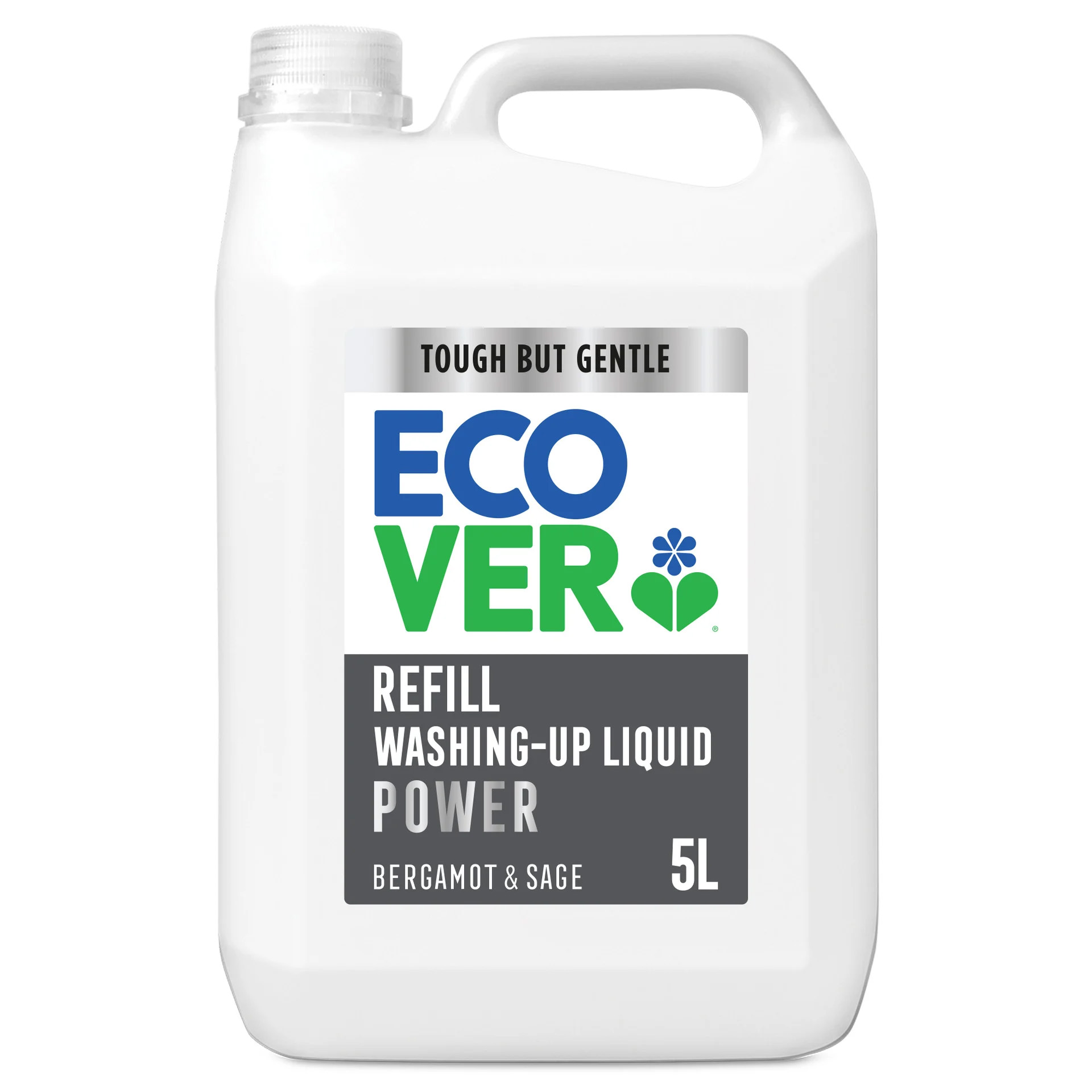 Ecover Power Washing Up Liquid - Bergamot & Sage - 5L
