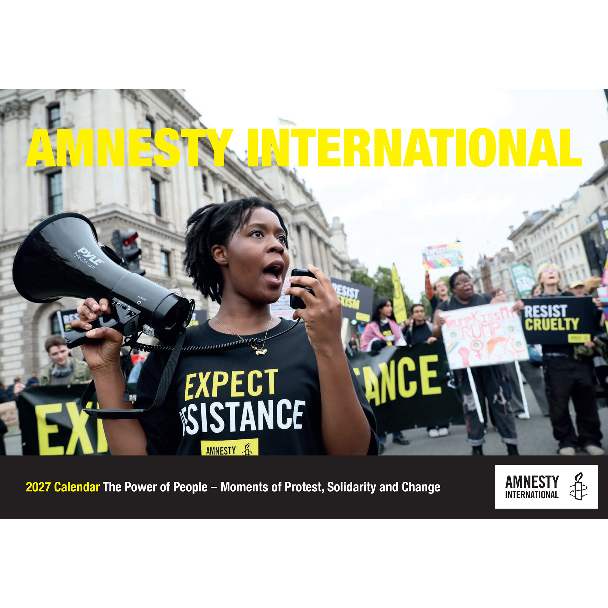 Amnesty 2027 Wall Calendar - The Power of People