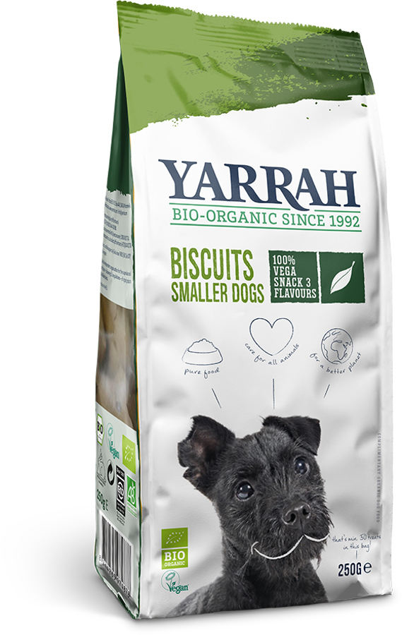 Yarrah Organic Vegetarian Dog Biscuits - 250g
