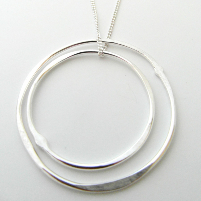 LA Jewellery Recycled Solstice Silver Necklace