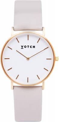 Votch Classic Collection Vegan Leather Watch - Gold
