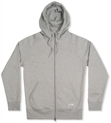 Vikafjell Zip Hoodie - Ash Marl