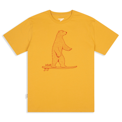 Mens Surf Wild T-Shirt - Maize