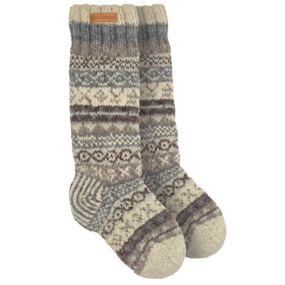 Classic Fairisle Long Socks