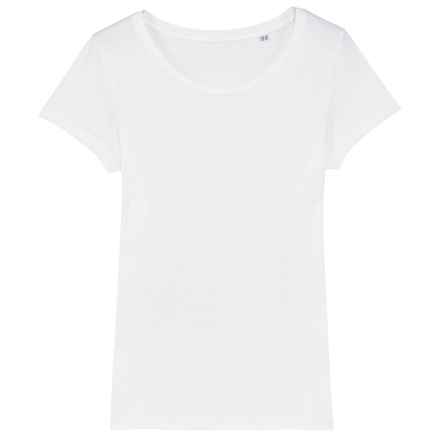 Organic Cotton Scoop Neck T-Shirt - White