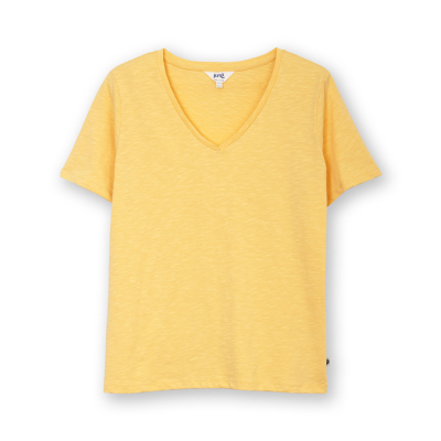 Kite Sandford V-Neck Slub Jersey T-Shirt Sand