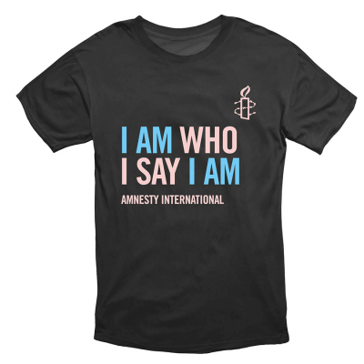 Amnesty I Am Who I Say I Am Unisex T-Shirt