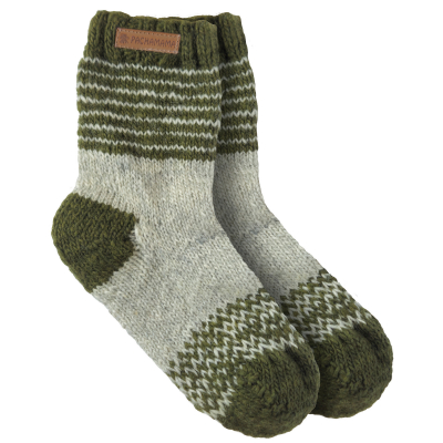 Aberdovey Sofa Socks - Moss
