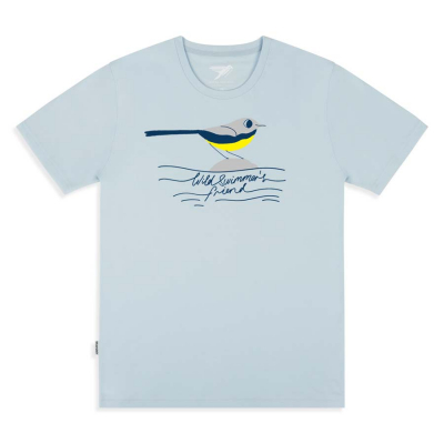 Matt Sewell Mens Friend Tee - Illusion Blue
