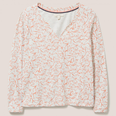 White Stuff Fairtrade Nelly Tee - Orange