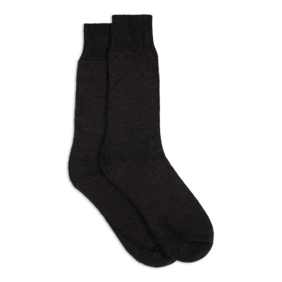 Happy Hiking Wool Socks - Black