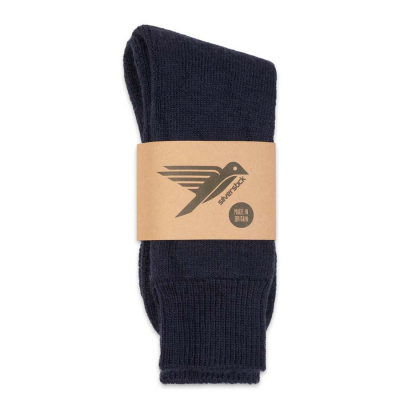 Happy Hiking Wool Socks - Navy