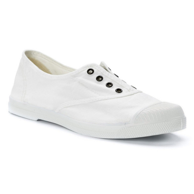 Natural World Organic Cotton Canvas Sneakers - White