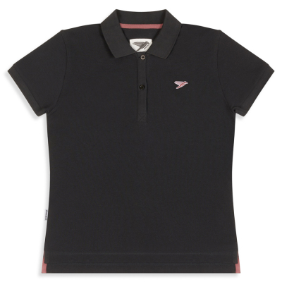 Womens Earhart Polo Shirt - Charcoal