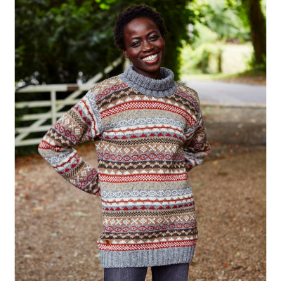 Classic Fairisle Sweater - Grey
