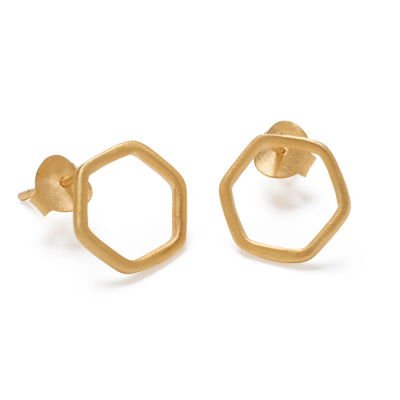 So Just Shop Gold Naina Earrings