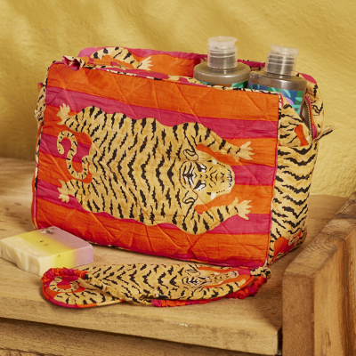 Tiger Stripe Washbag