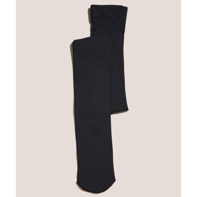 White Stuff Patty Plain Organic Tights - Black