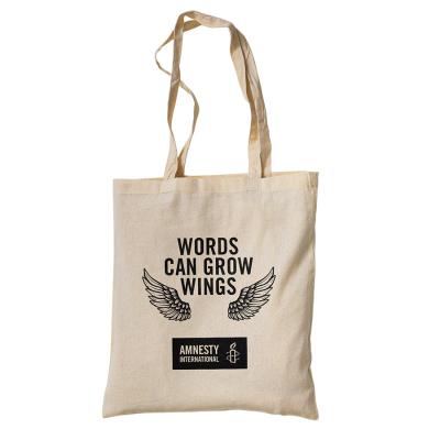 Amnesty Words Can Grow Wings Tote Bag