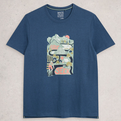 White Stuff Abersoch Ride & Seek Graphic T-Shirt