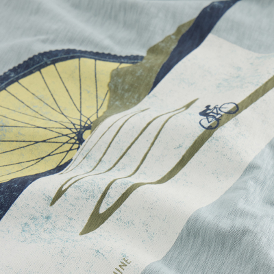 White Stuff Abersoch Bike Sun Fairtrade Graphic T-Shirt