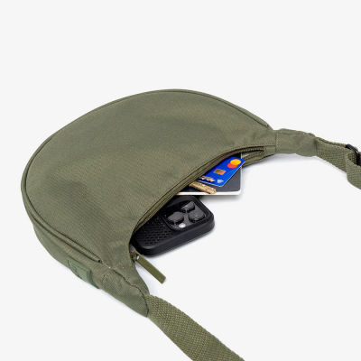 Lefrik Lua Stripe Bag - Olive