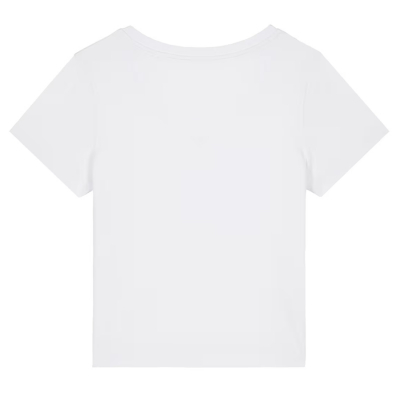 Organic Cotton White V-Neck T-Shirt