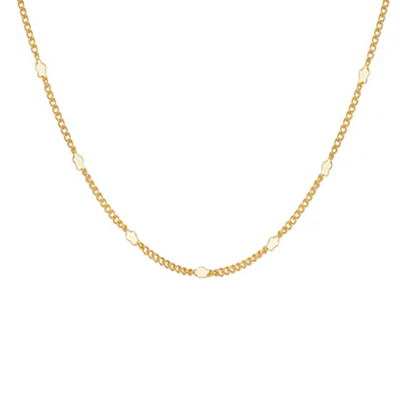 Vurchoo Star Dainty Chain Gold Necklace