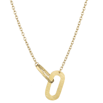 Just Trade Chain Single Flat Necklace